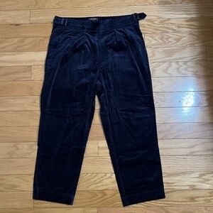 Todd Snyder Navy Blue Corduroy Trousers 32